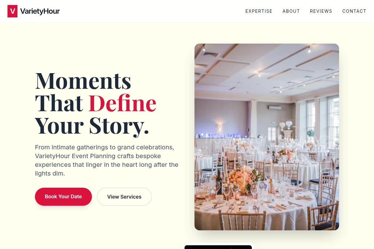 VarietyHour Event Planning